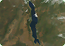 NASA-Aufnahme vom Malawisee (SeaWiFS-Project und älter als 5 Jahre)