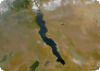 NASA-Aufnahme vom Tanganjikasee (SeaWiFS-Project und älter als 5 Jahre)
